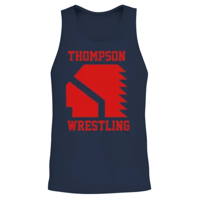 Thompson High School Wrestling (vision Quest) Unisex Tank Top - Navy