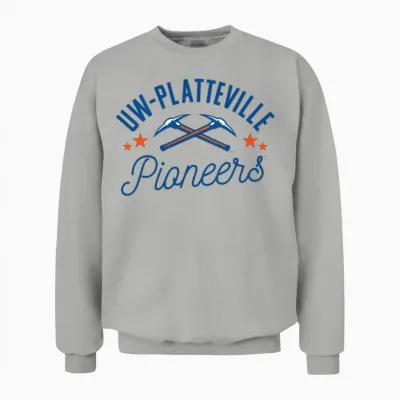 Uw-Platteville Pioneers Unisex Sweatshirt - Ash