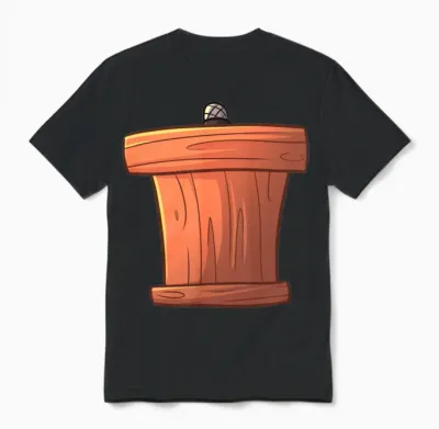 Graduation Podium Unisex T-Shirt - Black