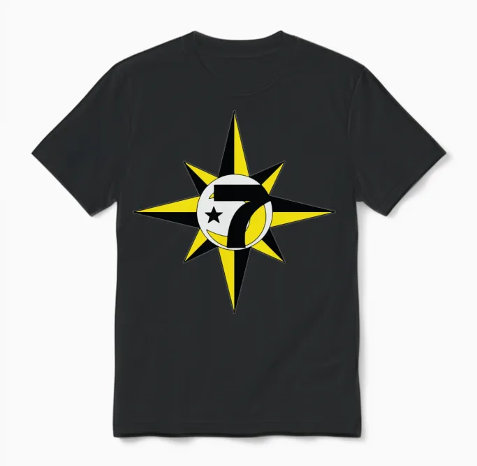 Islam Allah 5 Percent Star Nation of Gods African Unisex T-Shirt in Black