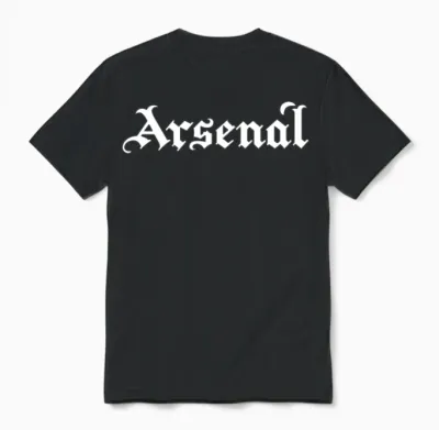 Arsenal Unisex T-Shirt - Black