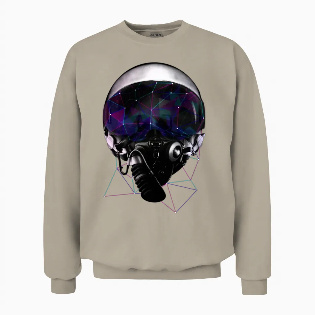 Pilot Unisex Sweatshirt in Sand