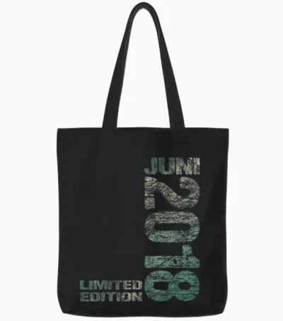 Limited Edition Juni 2018 Junge Mädchen 8. Geburtstag Tote Bags - Black