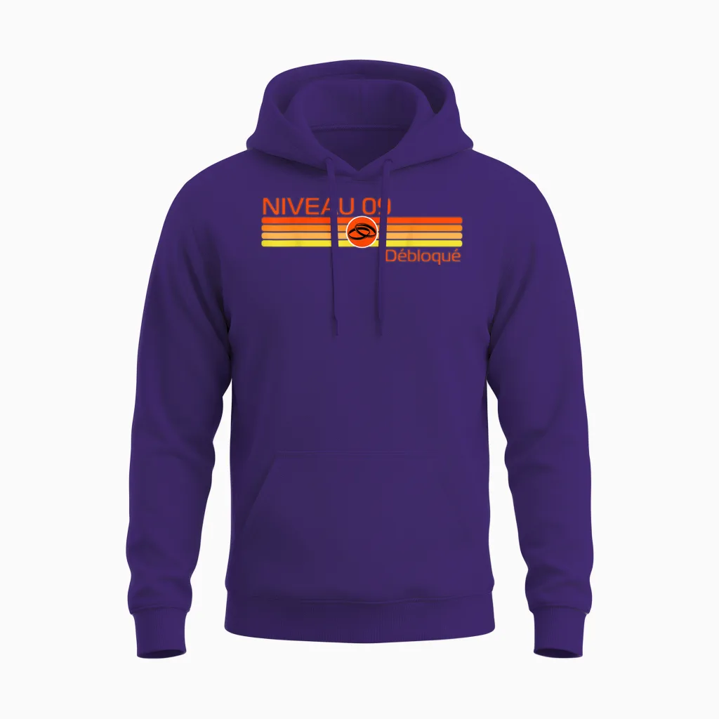Noces De Faïence Unisex Hoodie in Purple