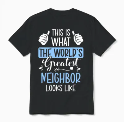 Neighbor Beer Celebration Unisex T-Shirt - Black