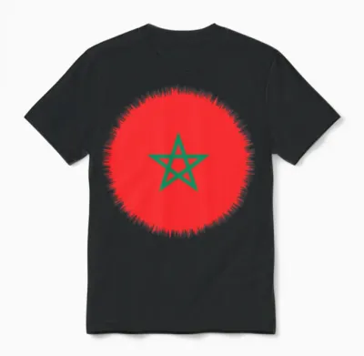 Maroc Unisex T-Shirt - Black