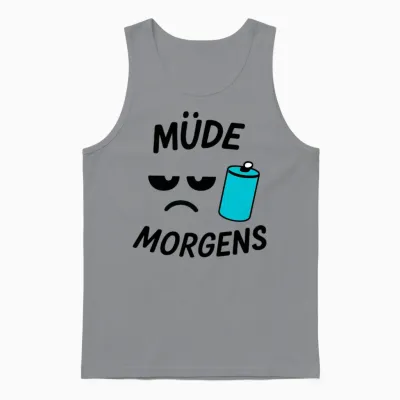 Cooler Abdruck Jugendliche Unisex Tank Top - Sport Grey