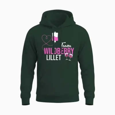 Team Wildberry Lillet Früchte Cocktail Sommer Alkohol Unisex Hoodie - Forest