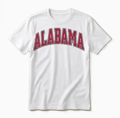 Alabama - Throwback Design Unisex T-Shirt - White