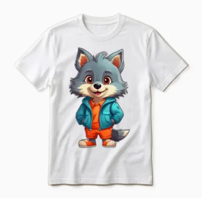 Funny Cat Unisex T-Shirt - White
