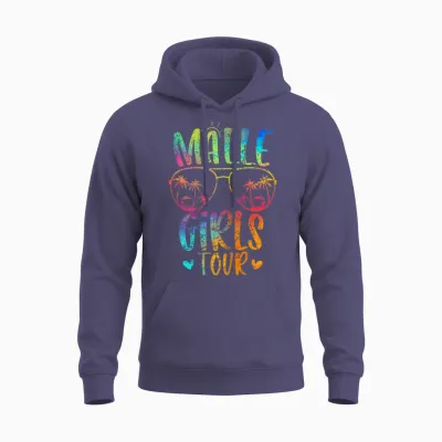 Malle Girls Tour Mädelsabend Mallorca Party Urlaub Unisex Hoodie - Heather Sport Dark Navy