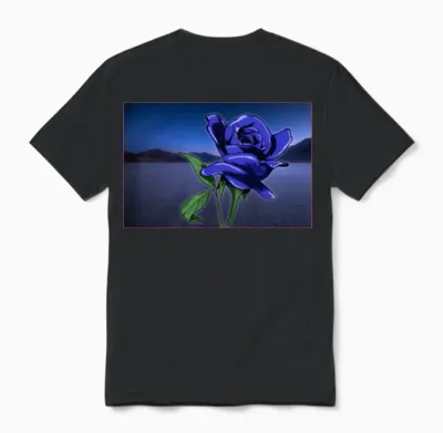 Desert Rose Unisex T-Shirt - Black