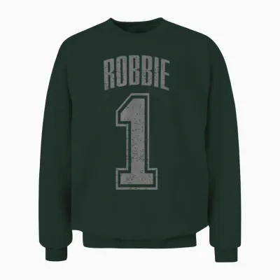 Robbie Supporter Number 1 Größter Fan Unisex Sweatshirt - Forest