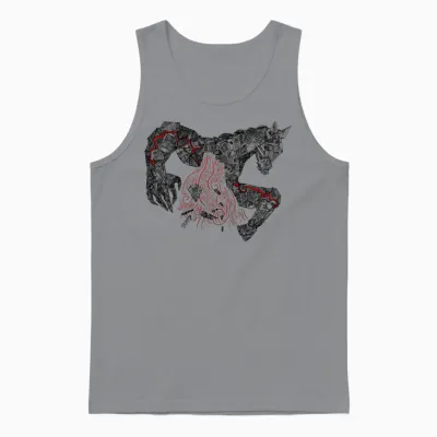 Dead Horse Unisex Tank Top - Sport Grey