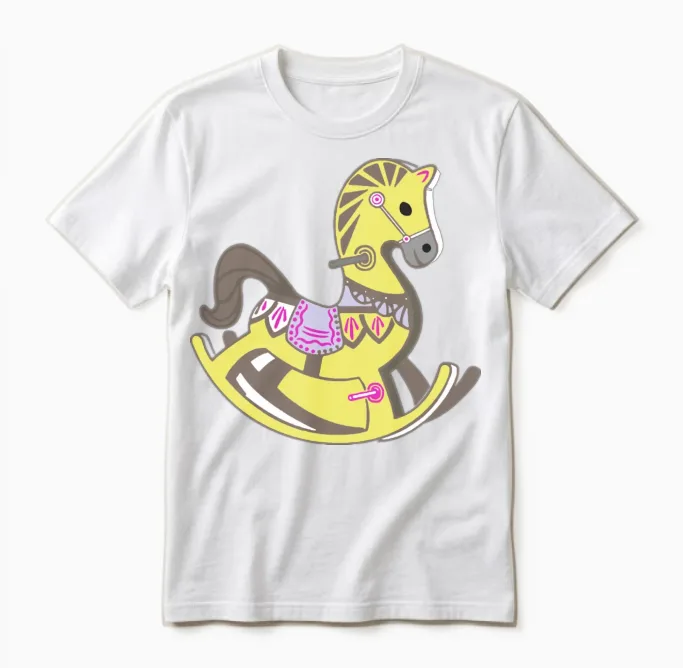 Horse Lovers Unisex T-Shirt in White