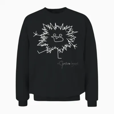 Woolly Beastie Freaks Out - Bestiolus Cerritus Unisex Sweatshirt - Black
