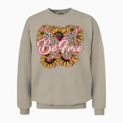 Retro Unisex Sweatshirt - Sand