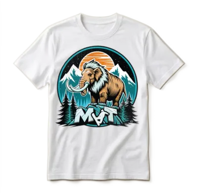 Retro Mammoth Mountain Ski Unisex T-Shirt - White