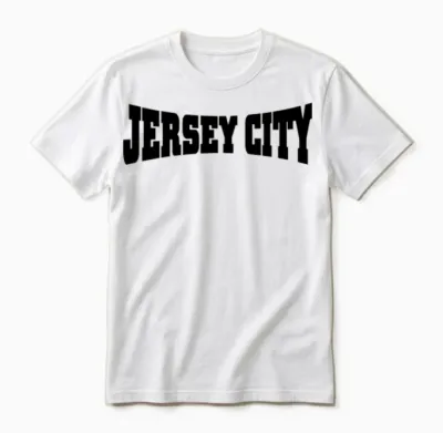 Jersey City Unisex T-Shirt - White