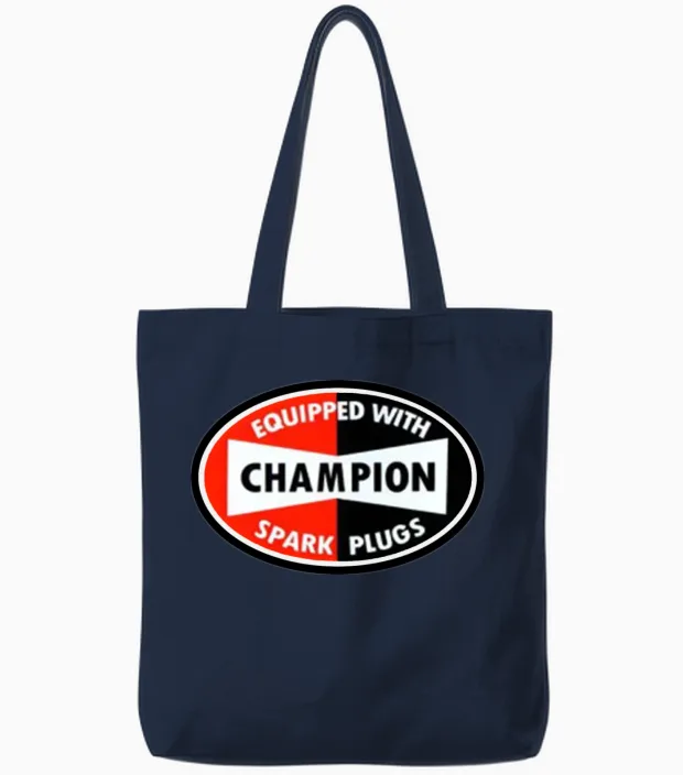 Champion Merch Tote Bags in Navy