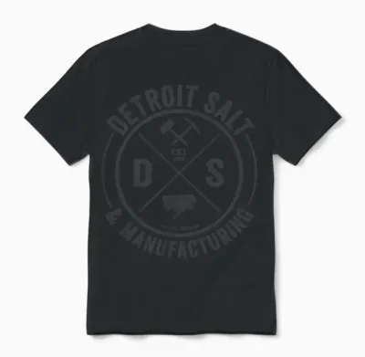 Detroit Salt & Manf. Unisex T-Shirt - Black