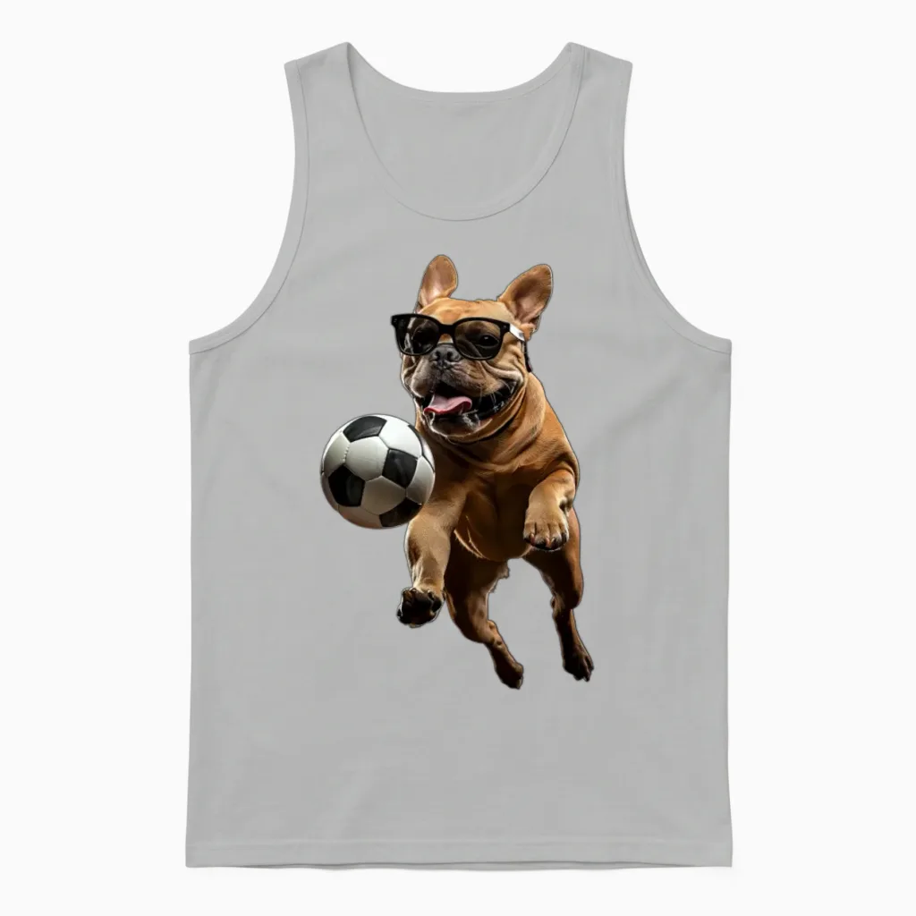 Dog - Lovers Unisex Tank Top in Ash