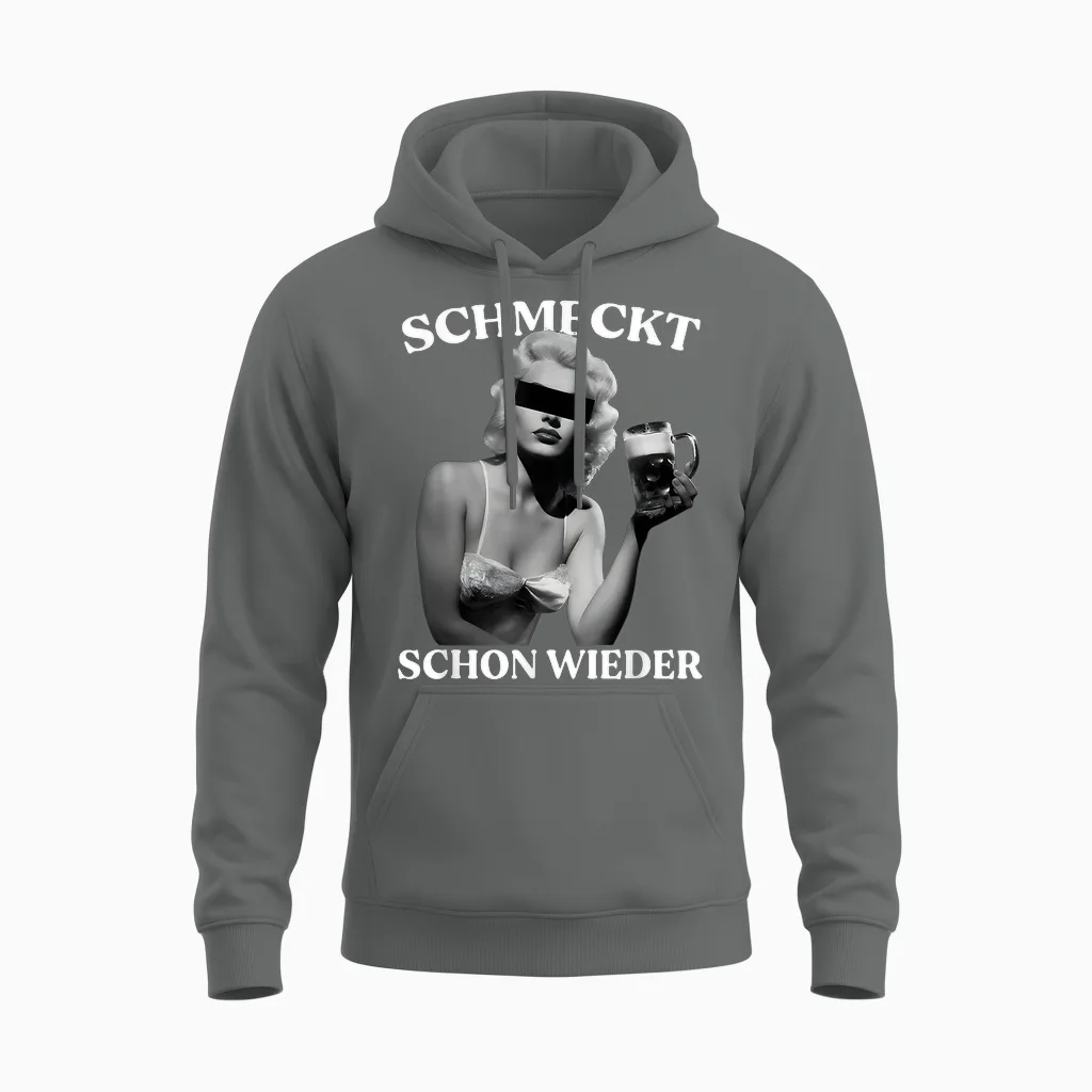 Schmeckt Schon Wieder Unisex Hoodie in Graphite Heather