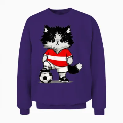 österreichische Flagge Herren Damen Kinder österreich Unisex Sweatshirt - Purple