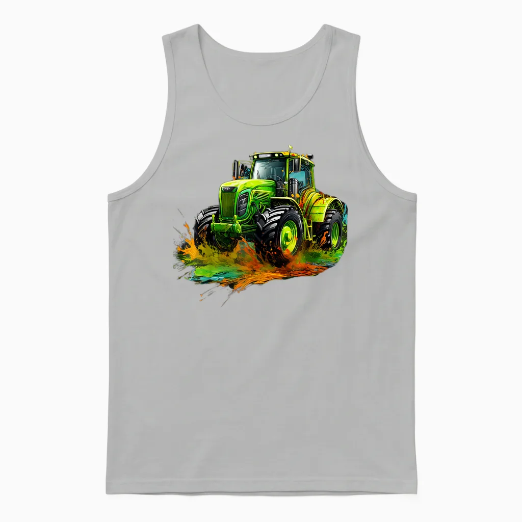 Traktor Deutz Für Den Dorfrocker I Landwirtschaft Unisex Tank Top in Ash