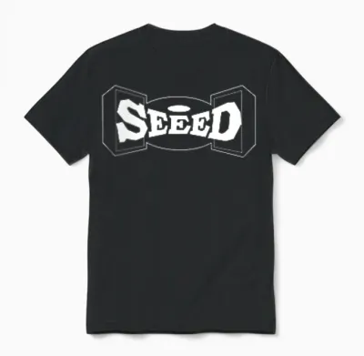 Vinyl Circle T-Shirt, Black Unisex T-Shirt - Black