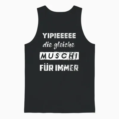 Junggesellenabschied Kostüm Männer - Bräutigam Jga Poltern T-Shirt Schwarz Klein Klassisch Sommer Männer Unisex Tank Top - Black