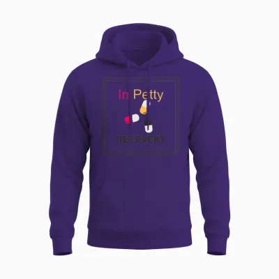 In Petty Recovery Unisex Hoodie - Purple