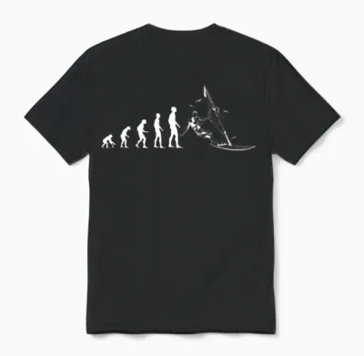 Evolution Windsurfing Unisex T-Shirt - Black