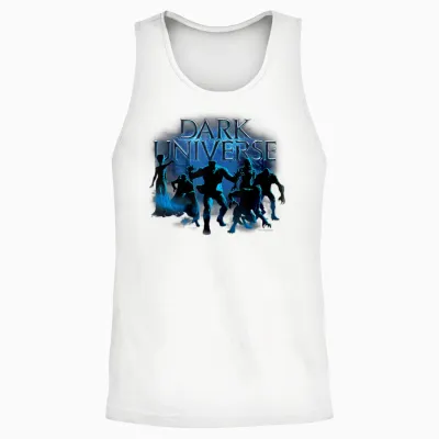 Universal Epic Universe Dark Universe Monsters Unisex Tank Top - White