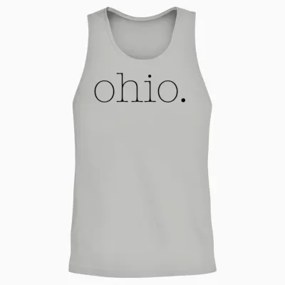 Ohio Unisex Tank Top - Ash