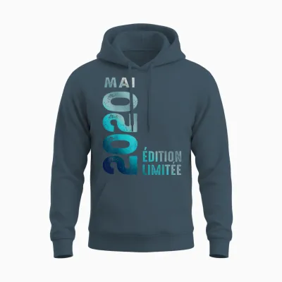 Mai 2020 édition Limitée Mai 2020 Unisex Hoodie - Dark Heather