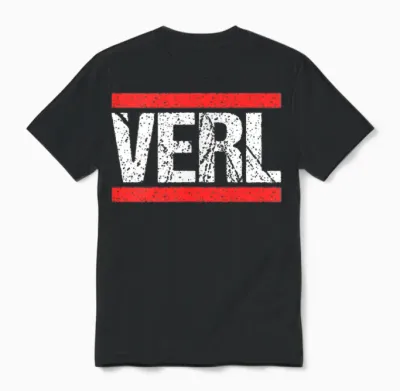 Stadt Verl Unisex T-Shirt - Black