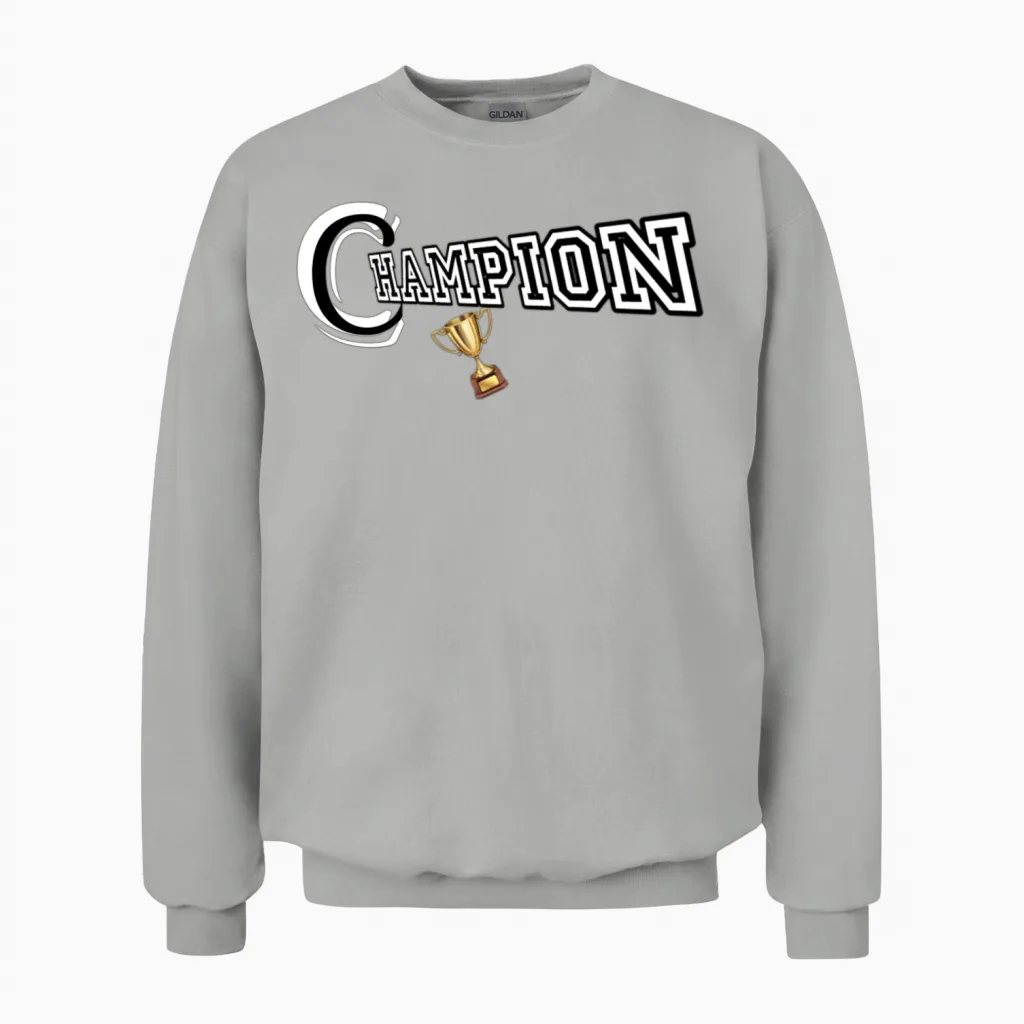 Champion Unisex Sweatshirt in Ash