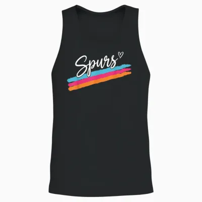 Vintage Spurs for Kid Unisex Tank Top - Black