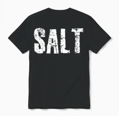 Salt Unisex T-Shirt - Black