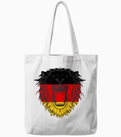 Germany Tote Bags - White