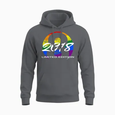 8. Geburtstag Mädchen Junge 8 Jahre 2018 Lustig Geschenk Unisex Hoodie - Charcoal