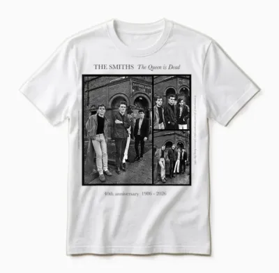 40e Anniversaire De La Mort De the Smiths Queen Stephen Wright Unisex T-Shirt - White
