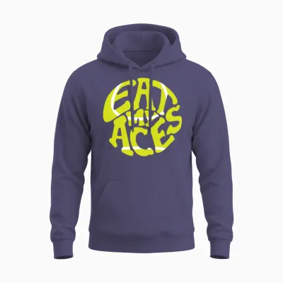 Tennis Funny Unisex Hoodie - Heather Sport Dark Navy