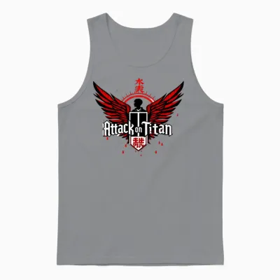 Attack on Titan Unisex Tank Top - Sport Grey