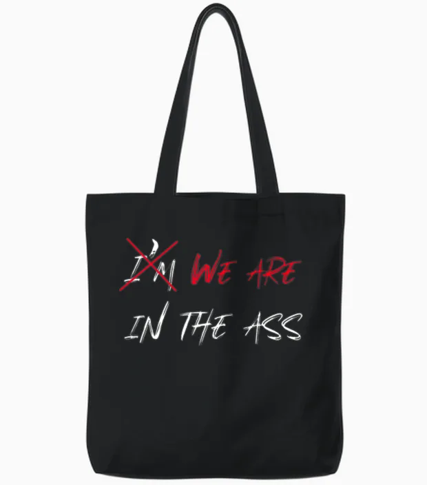 Funny Sayings, the Best Funny Sayings Tote Bags in Black