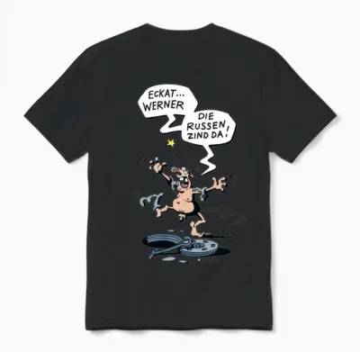 Werner Rhrich Eckat Werner Die Russen Zind Da Unisex T-Shirt - Black