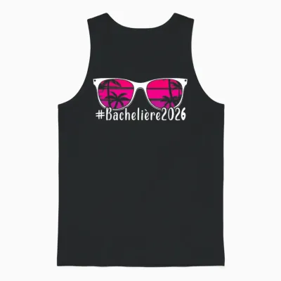 Bachelor 2026 Gift Success Bachelor Holiday Glasses Unisex Tank Top - Black