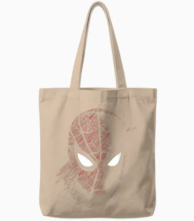 Marvel Spider-Man: Far from Home Close Up T-Shirt Small Tote Bags - Natural