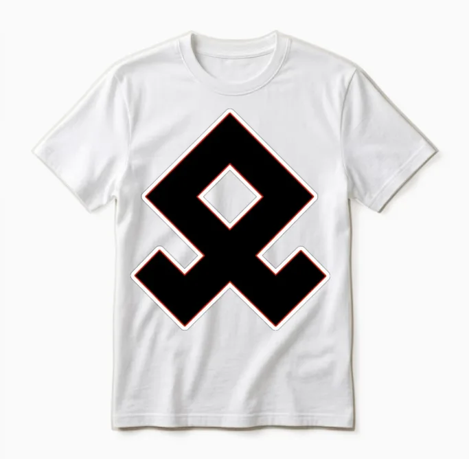 Odal Rune Unisex T-Shirt in White